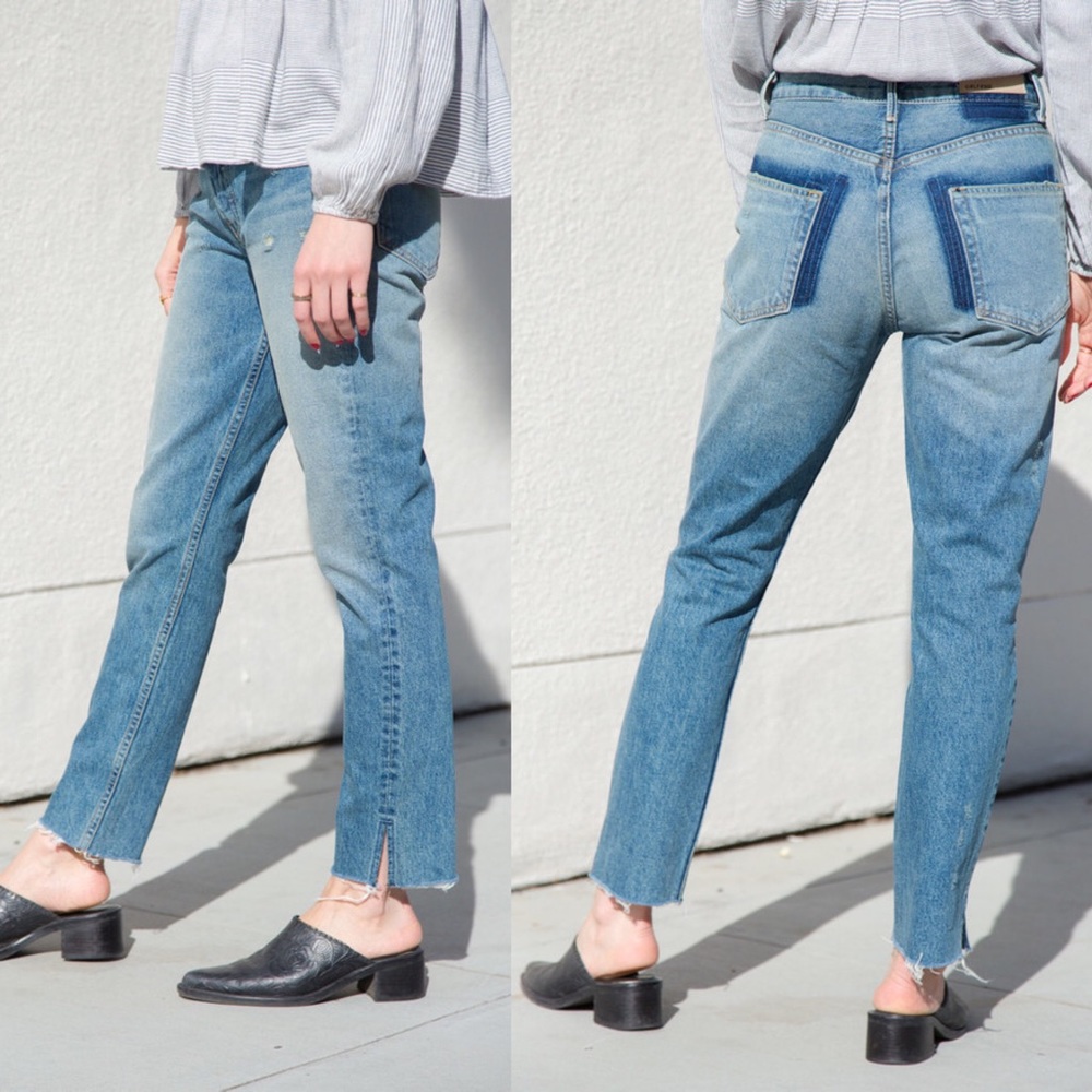 GRLFRND DENIM KAROLINA IN WHOLE LOTTA LOVE SKINNY JEANS SIZE 24 NEW